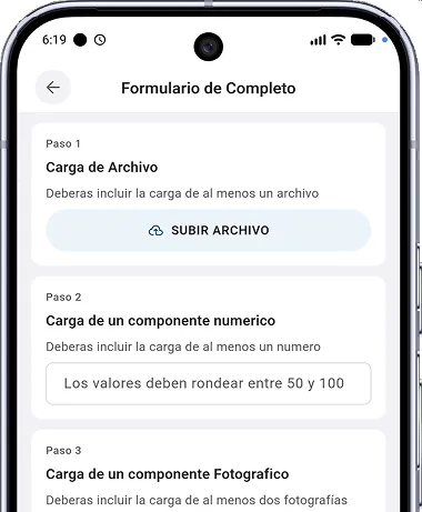 Reporte de novedades en la aplicación de Guarnic